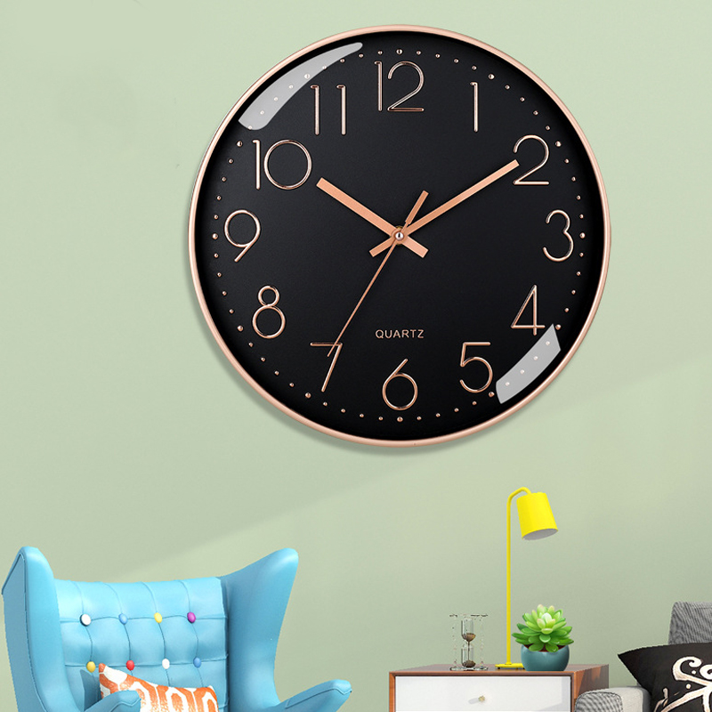 Luxury Watch Wall Clock - 8 Inch Mute Wall Clock Simple
