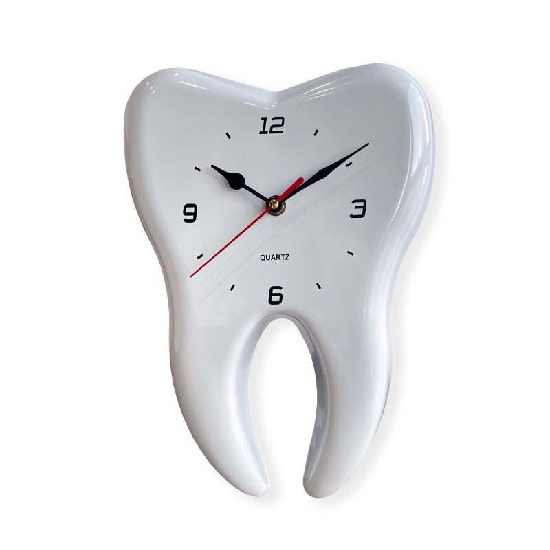 Luxury Watch House - Creative Tooth Wall Clock Decor Wall