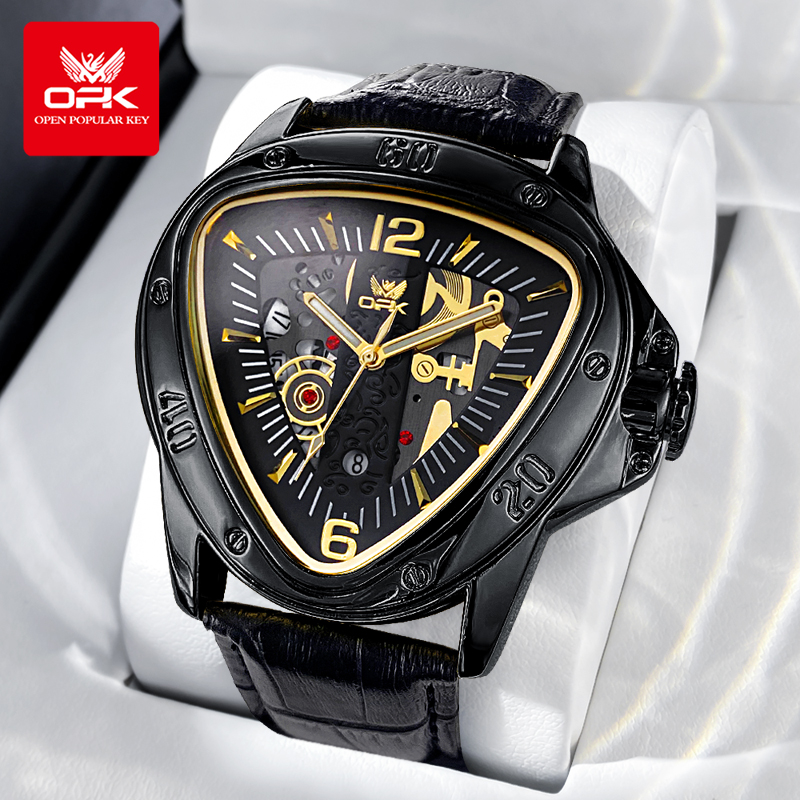 Watch Triangle Luxury - OPK Men's Watches Triangle Big Dial