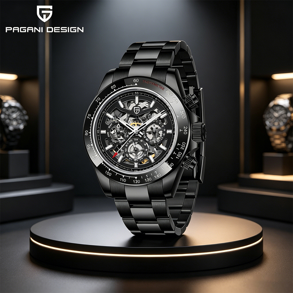 Chronograph Flyback Watch - PAGANI DESIGN 2026 New Men's Automatic