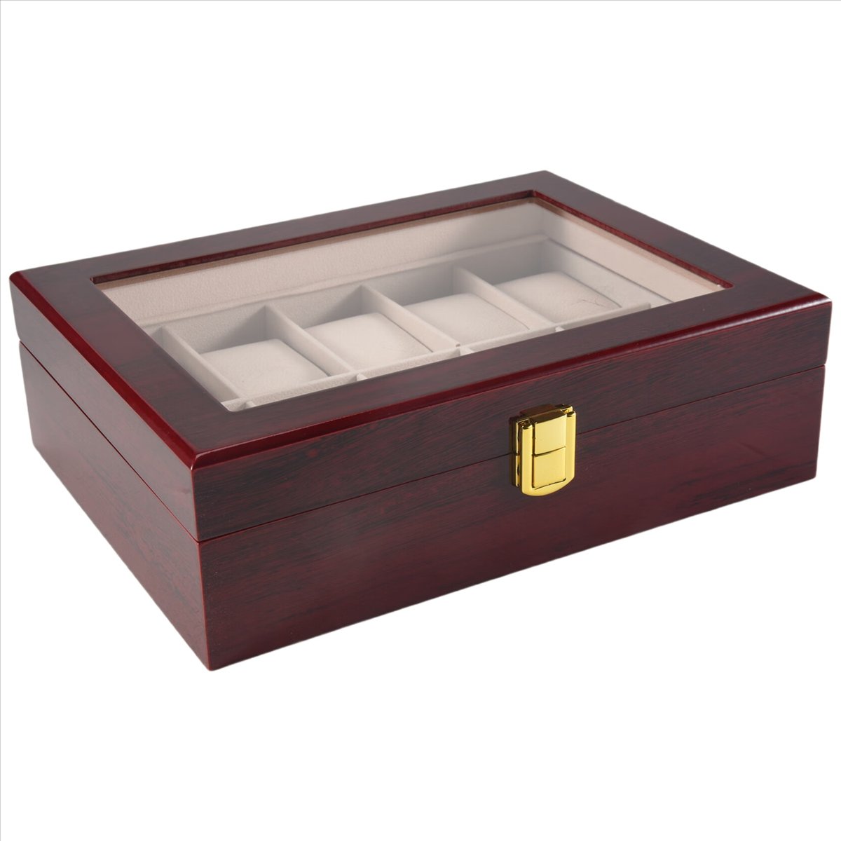 Luxury Watch Holder For Men - ABLG Luxury Wooden Watch Box Watch