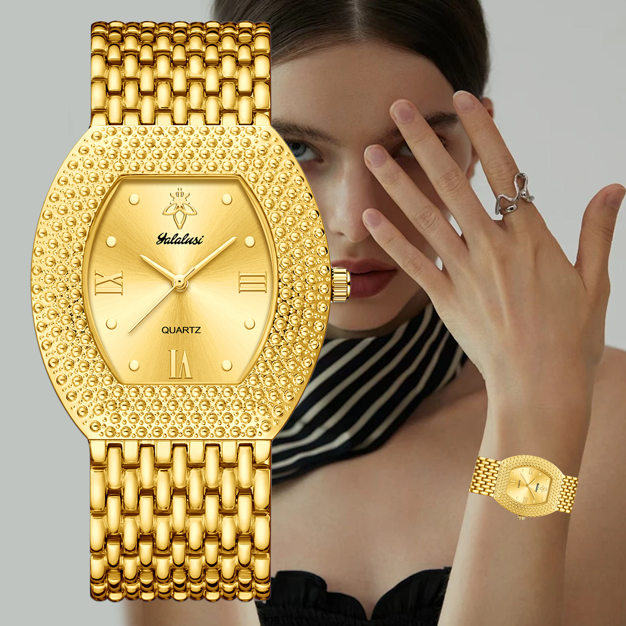 Luxury Watch Holder - YaLaLuSi Fashion Waterproof Sport Watch for