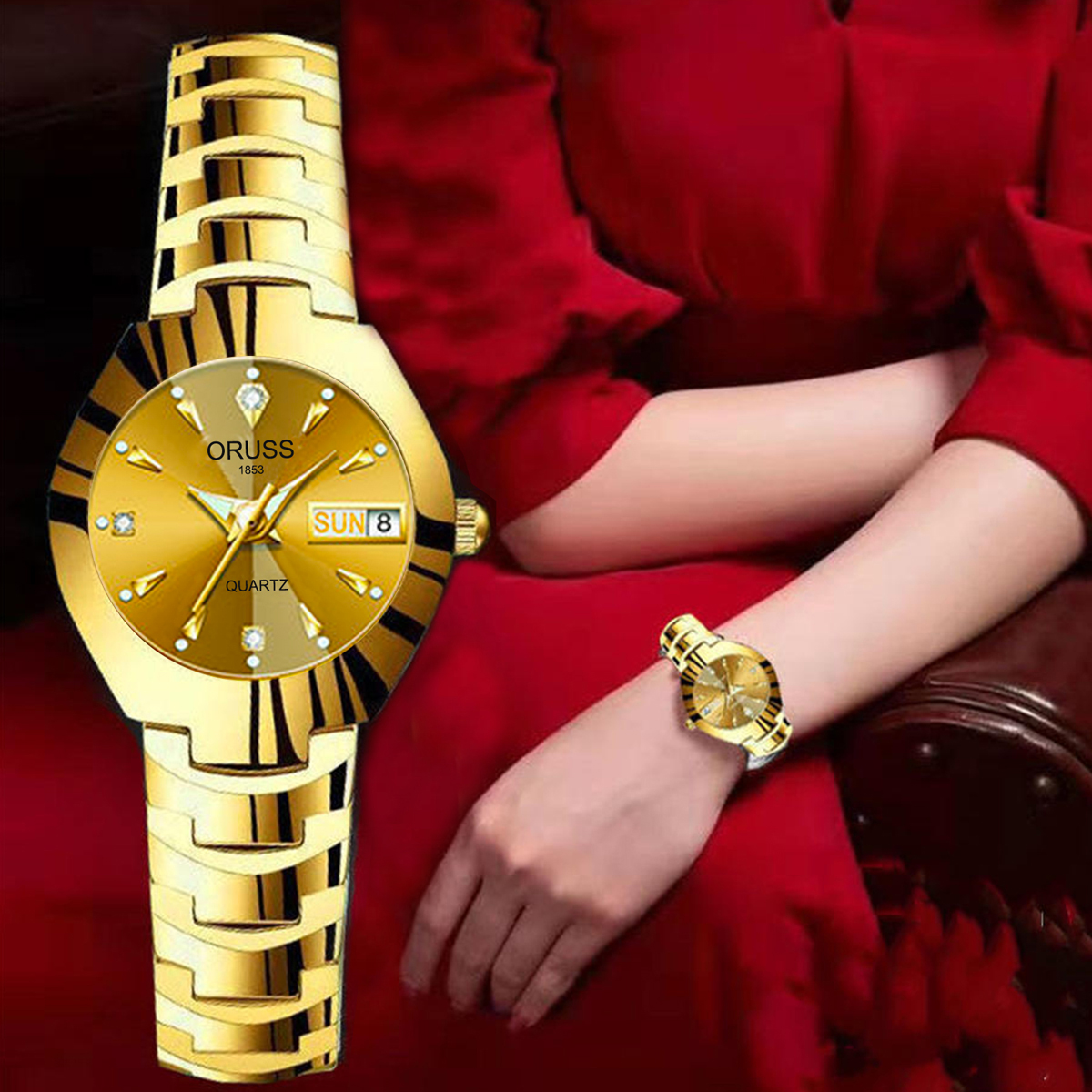Luxury Watch Exhibition - ORUSS Hot Brand Ladies' Watch High