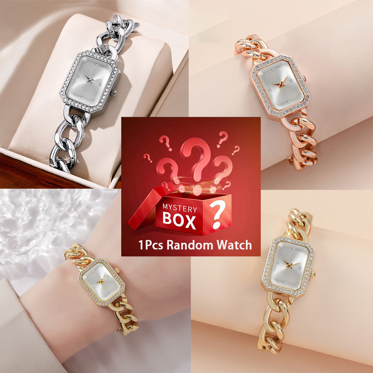 Mystery box contains 1randomco - Luxury Watch Box reseña y precio