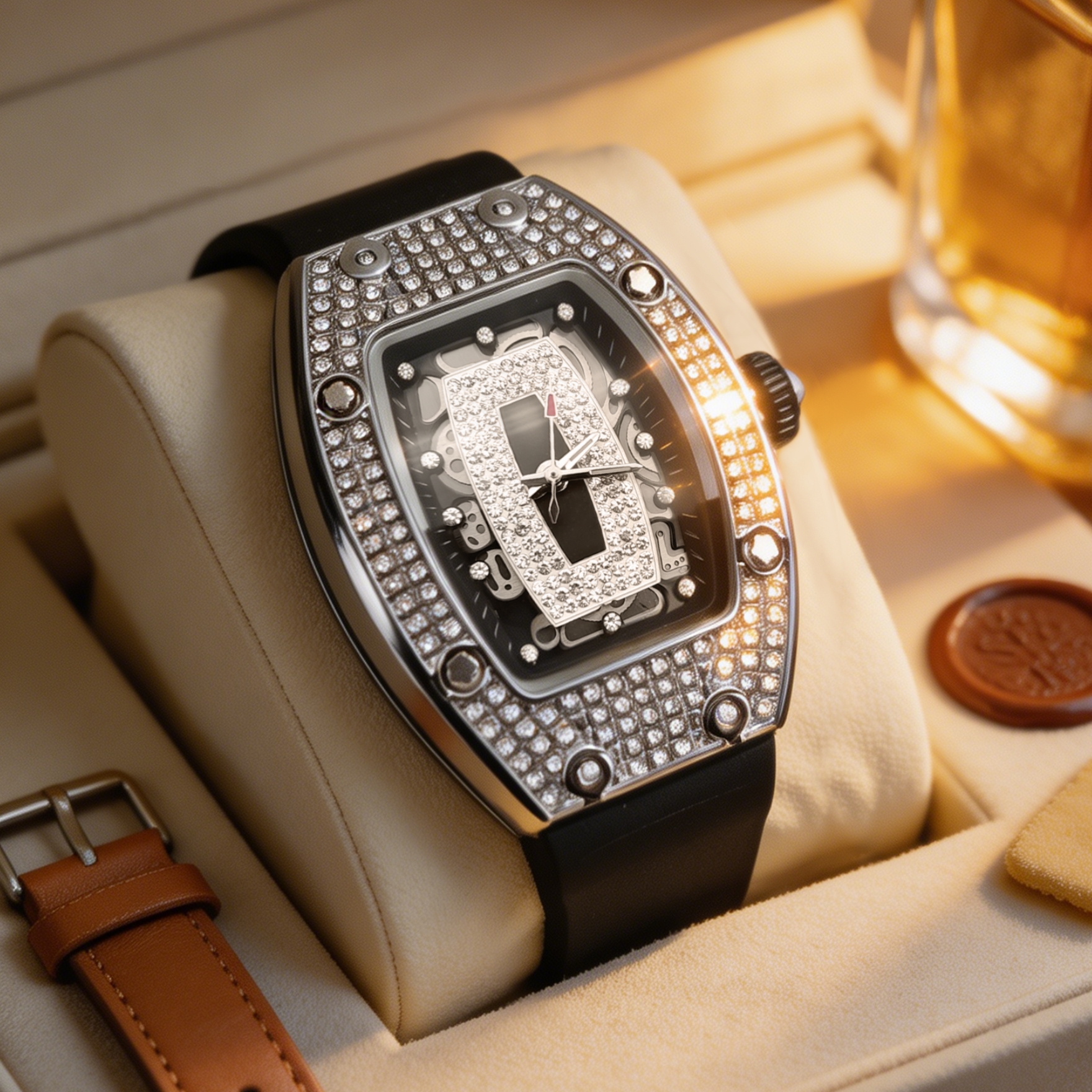 Luxury Hot-Selling Full Diamon - Luxury Watch Value reseña y precio