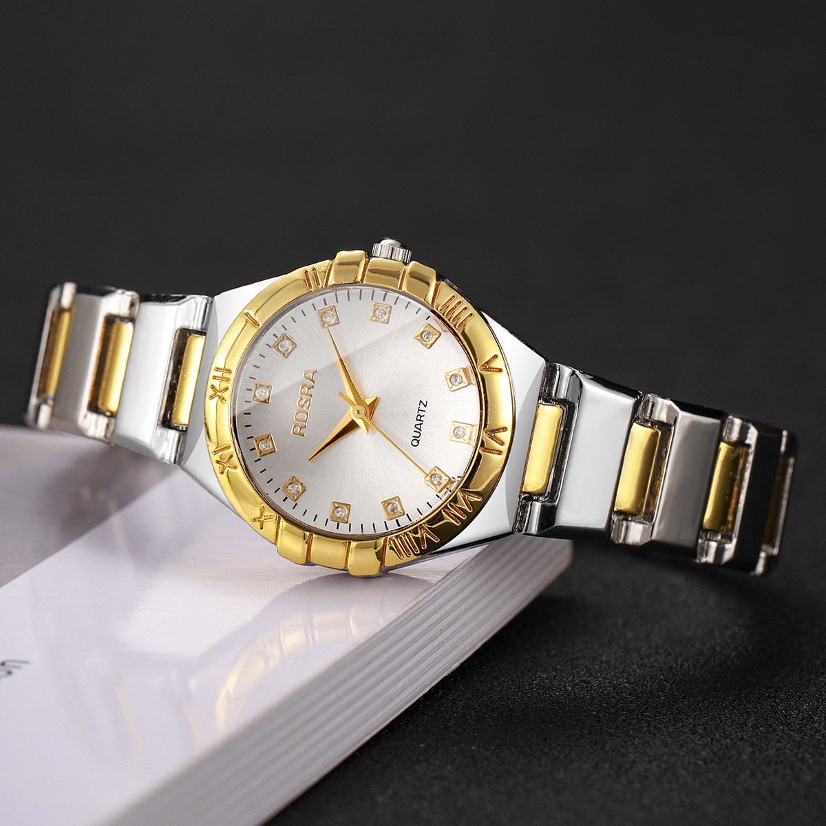 Luxury Rhinestone Women Quartz - Luxury Watch Holder reseña y precio