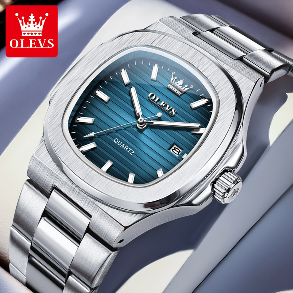 OLEVS Top Luxury Brand Man Wat - Luxury Watch Exhibition reseña y precio