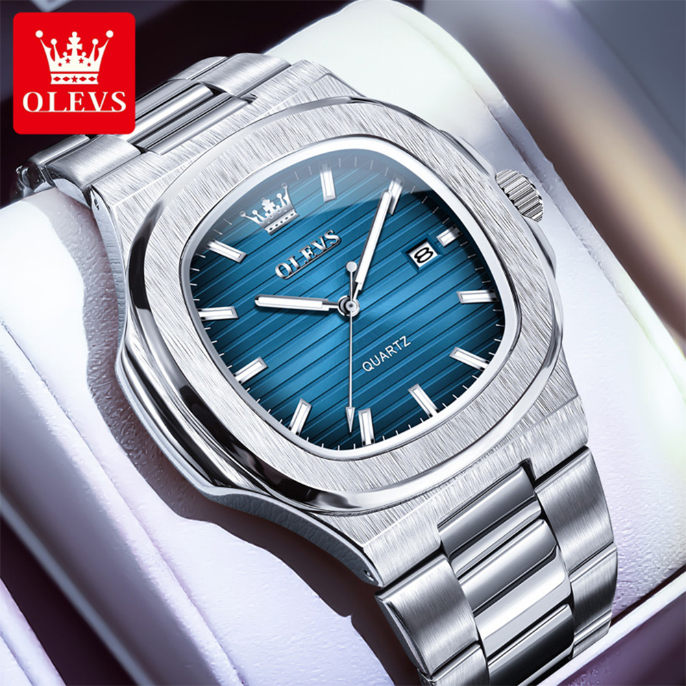 OLEVS Top Luxury Brand Man Wat - Luxury Watch Exhibition reseña y precio