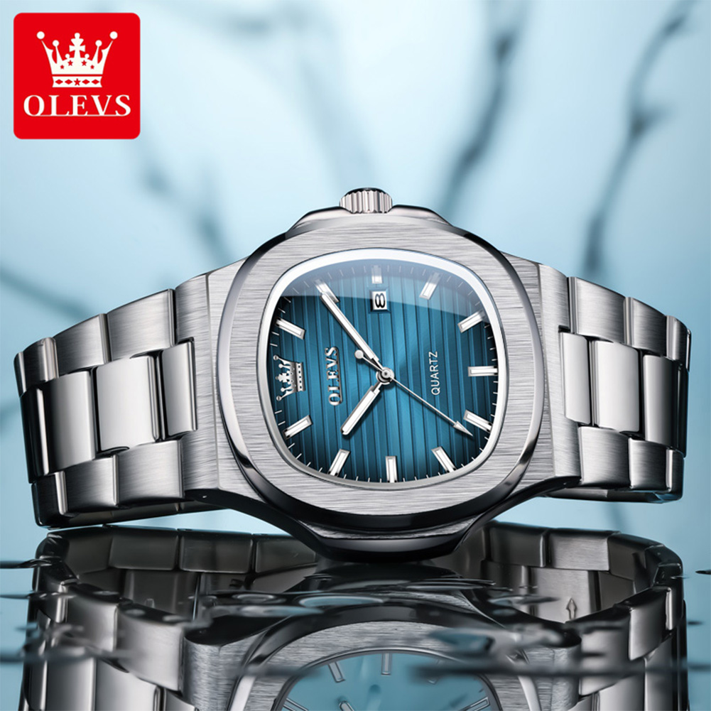 OLEVS Top Luxury Brand Man Wat - Luxury Watch Exhibition reseña y precio