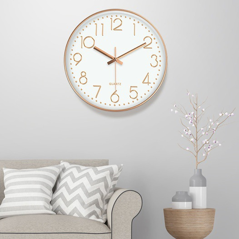 8 Inch Mute Wall Clock Simple  - Luxury Watch Wall Clock reseña y precio