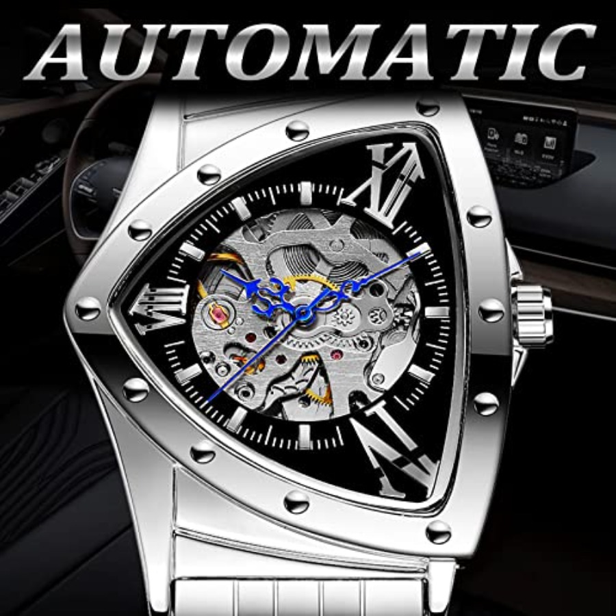 Triangle Skeleton Men's Automa - Watch Triangle Luxury reseña y precio