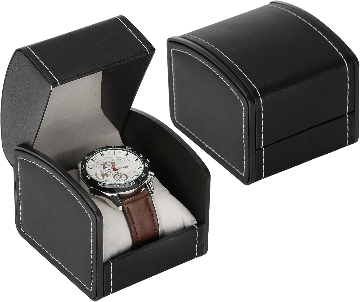 Single Watch Gift Box with Rem - Luxury Watch Holder For Men reseña y precio