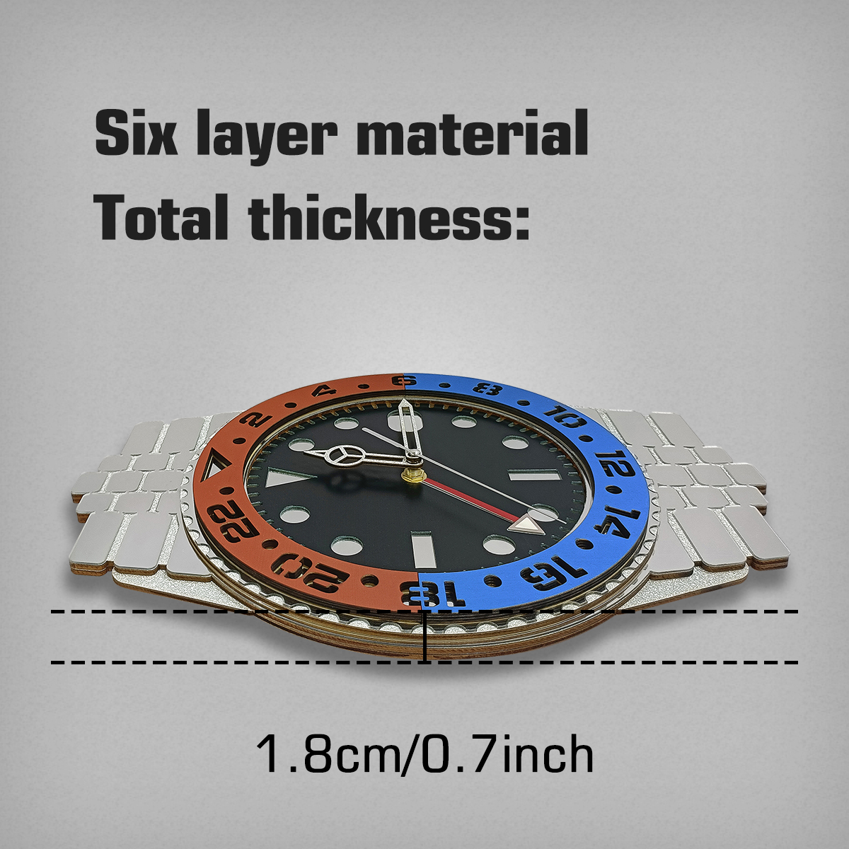 Luxury Wall Clock with a Wrist - Luxury Watch House reseña y precio