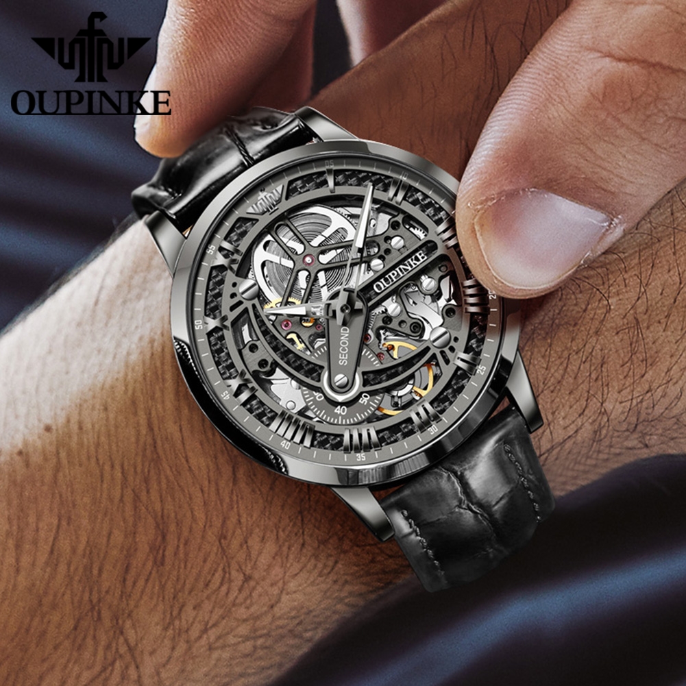 OUPINKE 3173 Original Leather  - Chronograph Flyback Watch reseña y precio