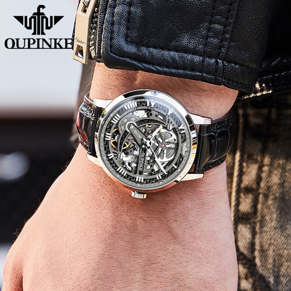 OUPINKE 3173 Original Leather  - Chronograph Flyback Watch reseña y precio