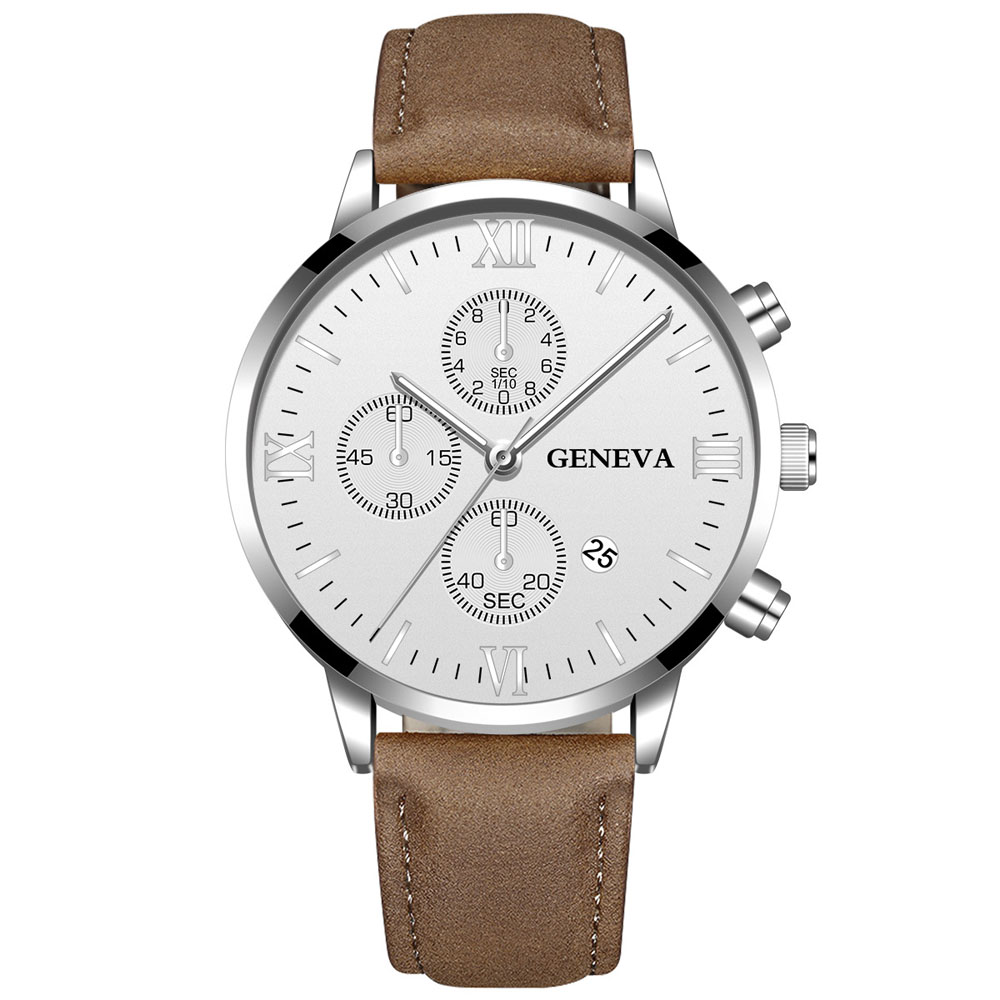 Geneva Fashion  Men Date Alloy - Luxury Watch Exhibition reseña y precio