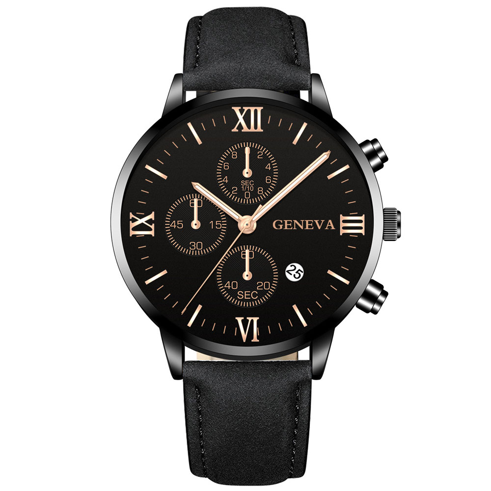 Geneva Fashion  Men Date Alloy - Luxury Watch Exhibition reseña y precio