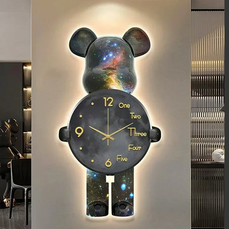 LED Bear Wall Clock Unique Lux - Luxury Watch Wall Clock reseña y precio