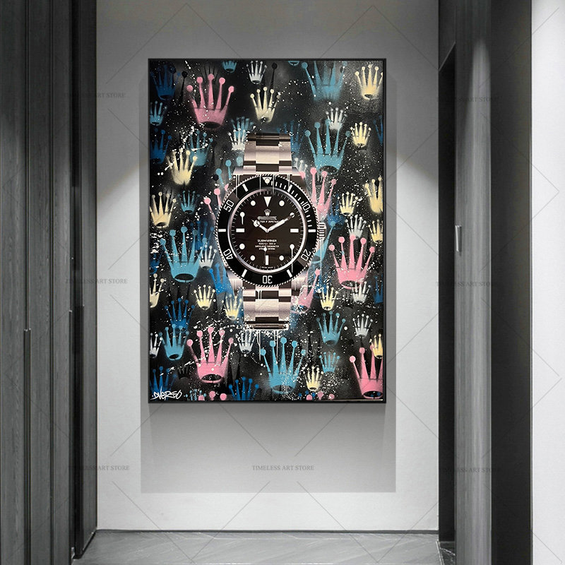 Motivational Street Graffiti A - Luxury Watch House reseña y precio