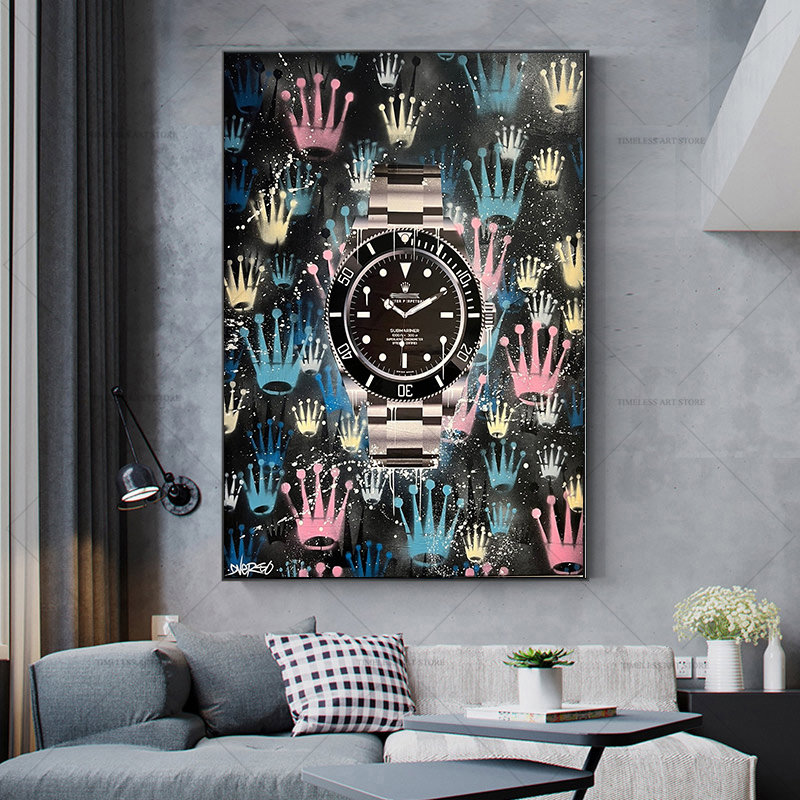 Motivational Street Graffiti A - Luxury Watch House reseña y precio