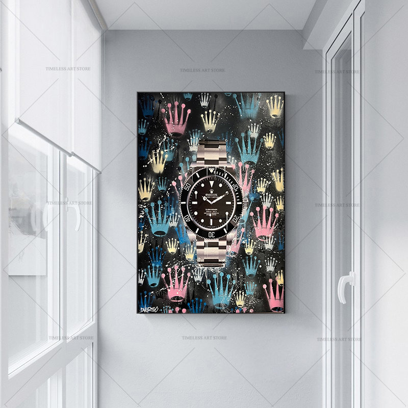 Motivational Street Graffiti A - Luxury Watch House reseña y precio