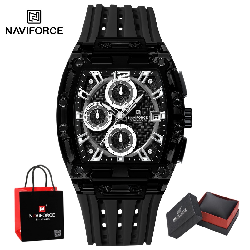NAVIFORCE Man's Watch 5ATM Wat - Luxury Watch Box reseña y precio