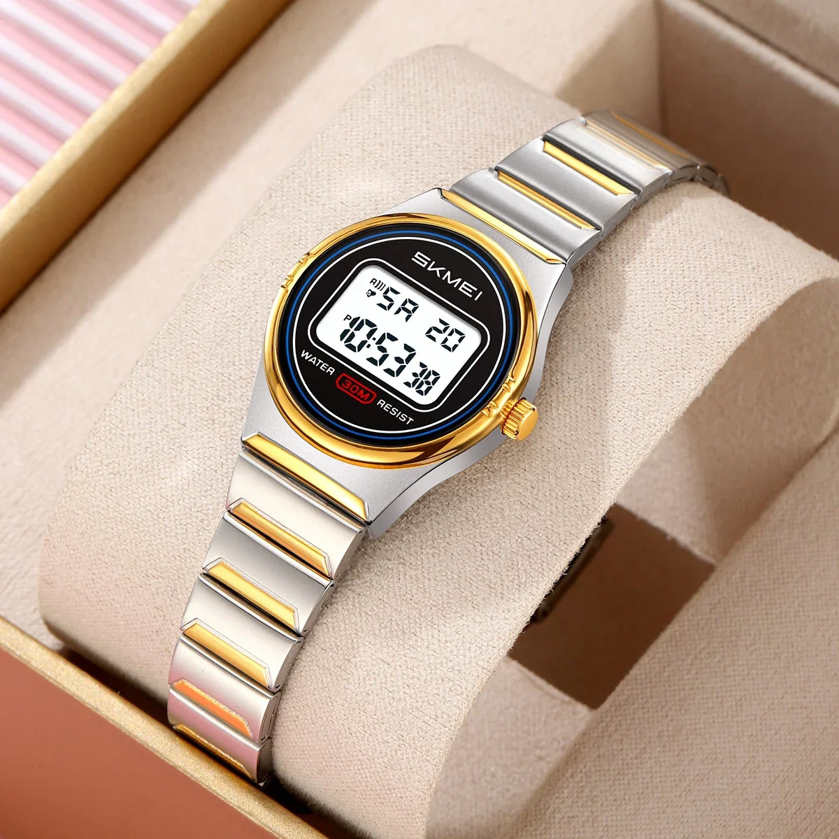 SKMEI 2338 Watch Small Digital - Luxury Watch Exhibition reseña y precio