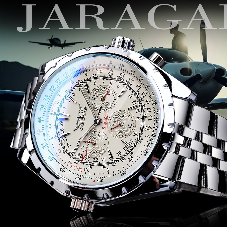 JARAGAR 212 Elegant Automatic  - Chronograph Flyback Watch reseña y precio