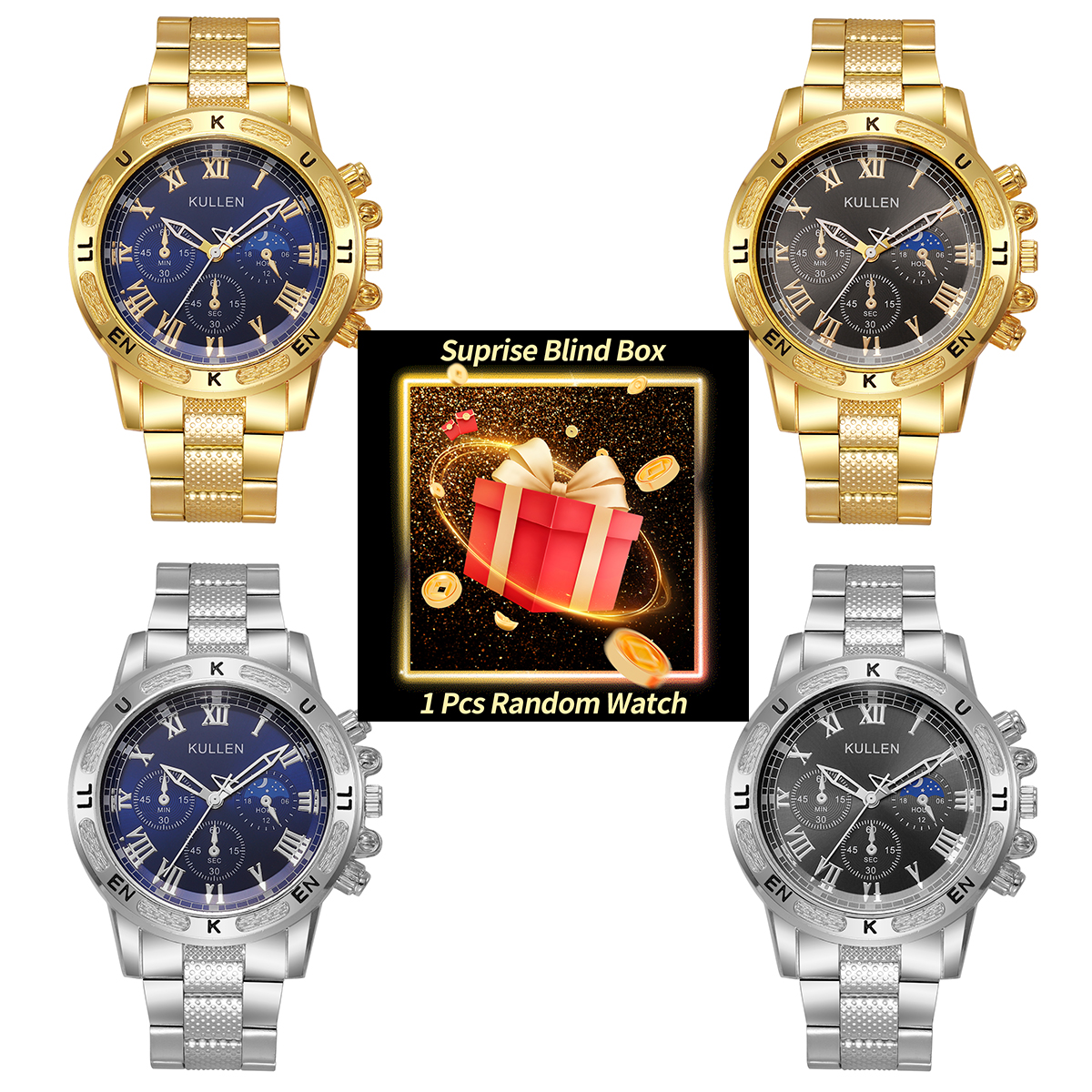 1PC Surprise Mystery Watch Bli - Luxury Watch Box reseña y precio