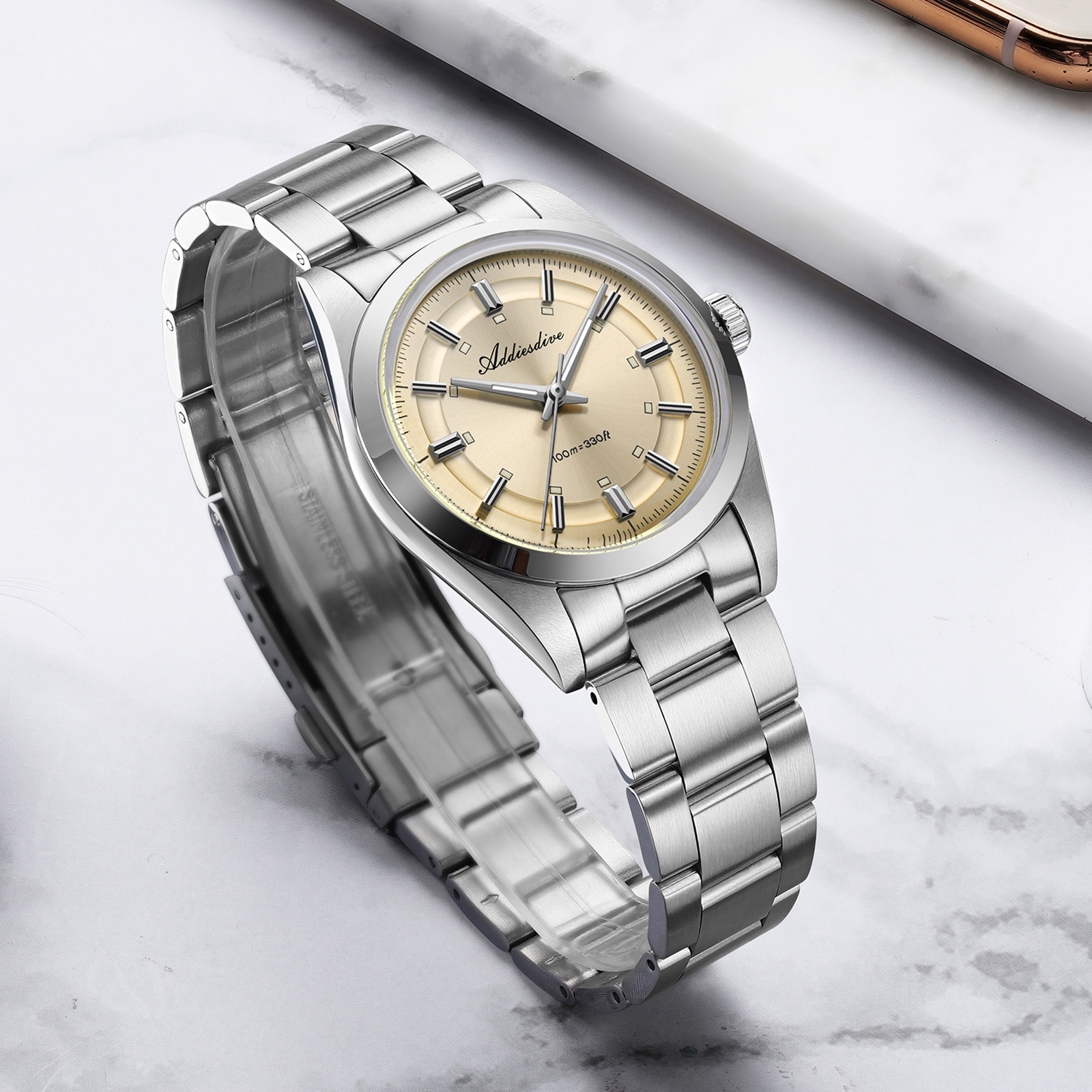 ADDIESDIVE Super Luminous Japa - Luxury Watch Box reseña y precio