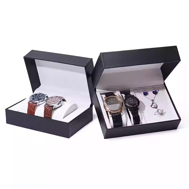 Watch Box Luxury Pu Leather Fa - Luxury Watch Holder For Men reseña y precio