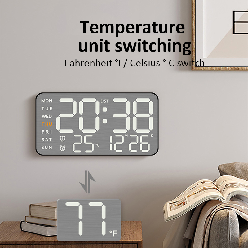 Mirror Brushed Finish Wall Clo - Luxury Watch Wall Clock reseña y precio