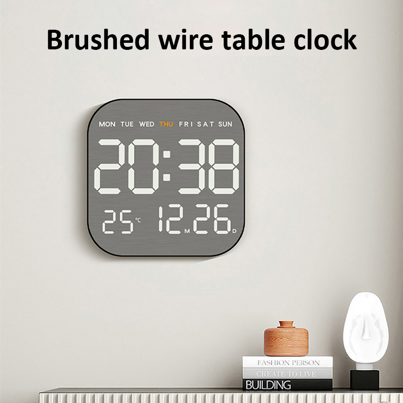 Mirror Brushed Finish Wall Clo - Luxury Watch Wall Clock reseña y precio