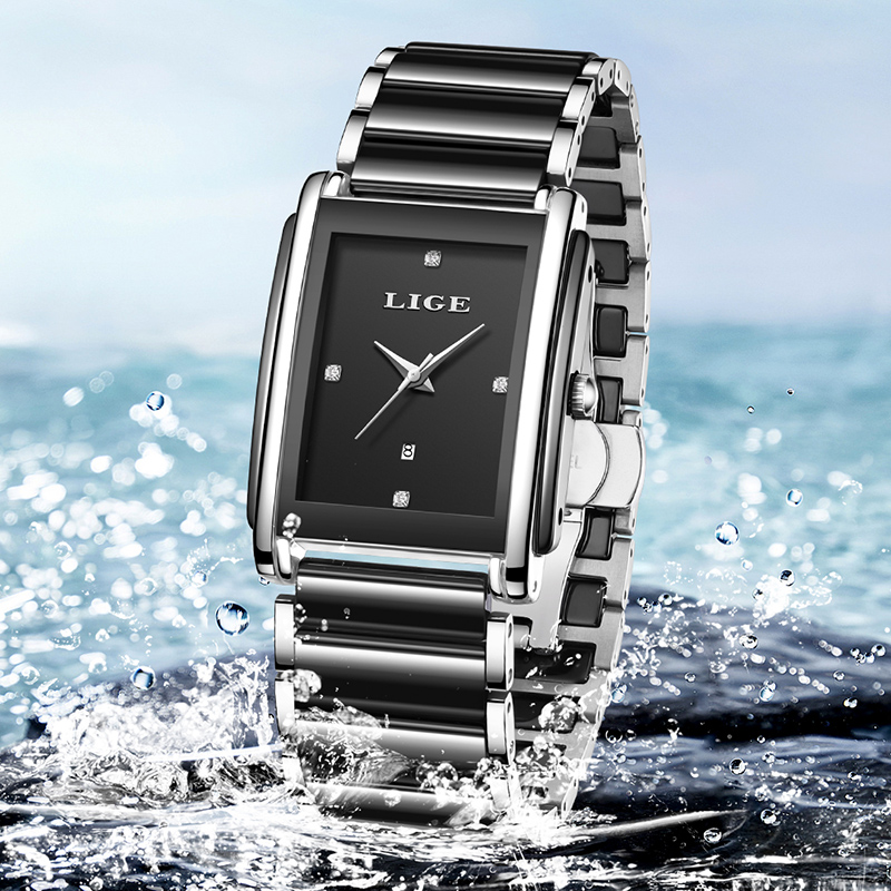 LIGE New Luxury Women Watches  - Luxury Watch Holder reseña y precio