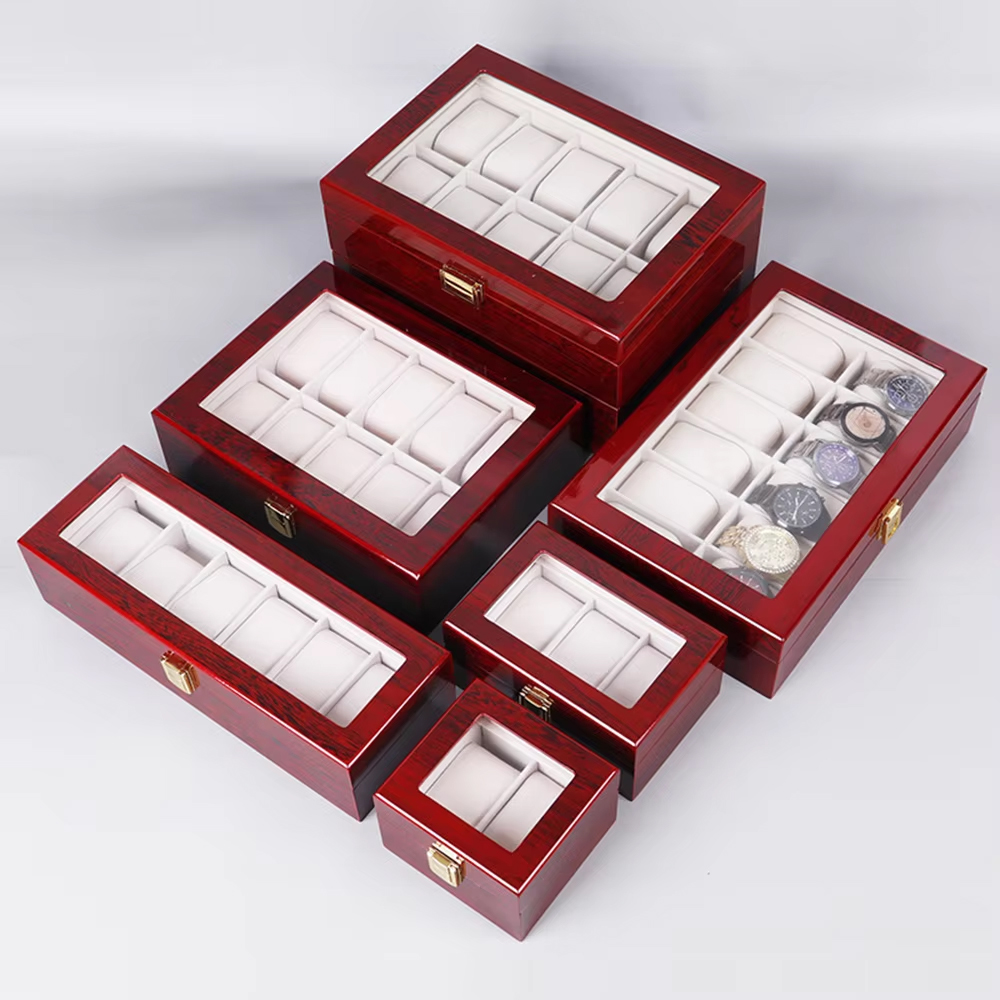 Luxury Wooden Watch Box 1/2/3/ - Luxury Watch Holder For Men reseña y precio
