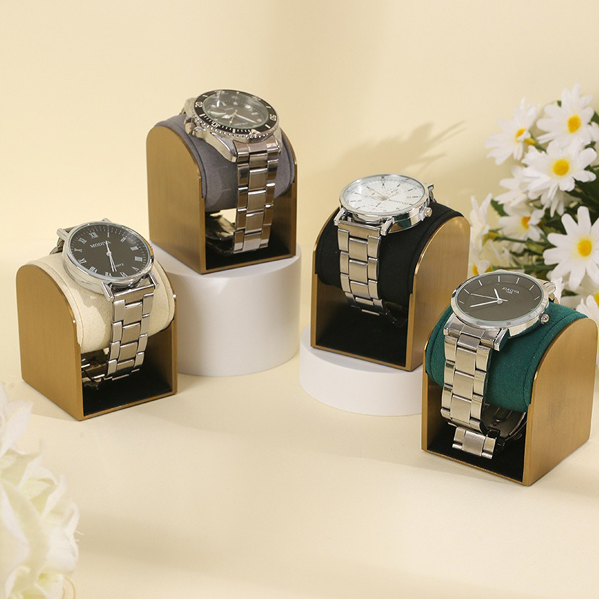 Luxury Gold Metal Watch Displa - Luxury Watch House reseña y precio