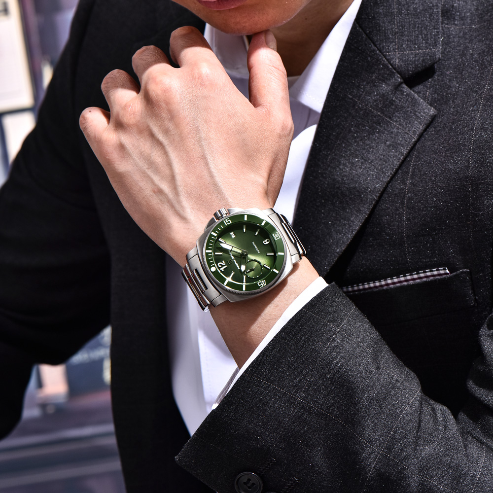 PAGANI DESIGN Men's Watch Luxu - Chronograph Flyback Watch reseña y precio