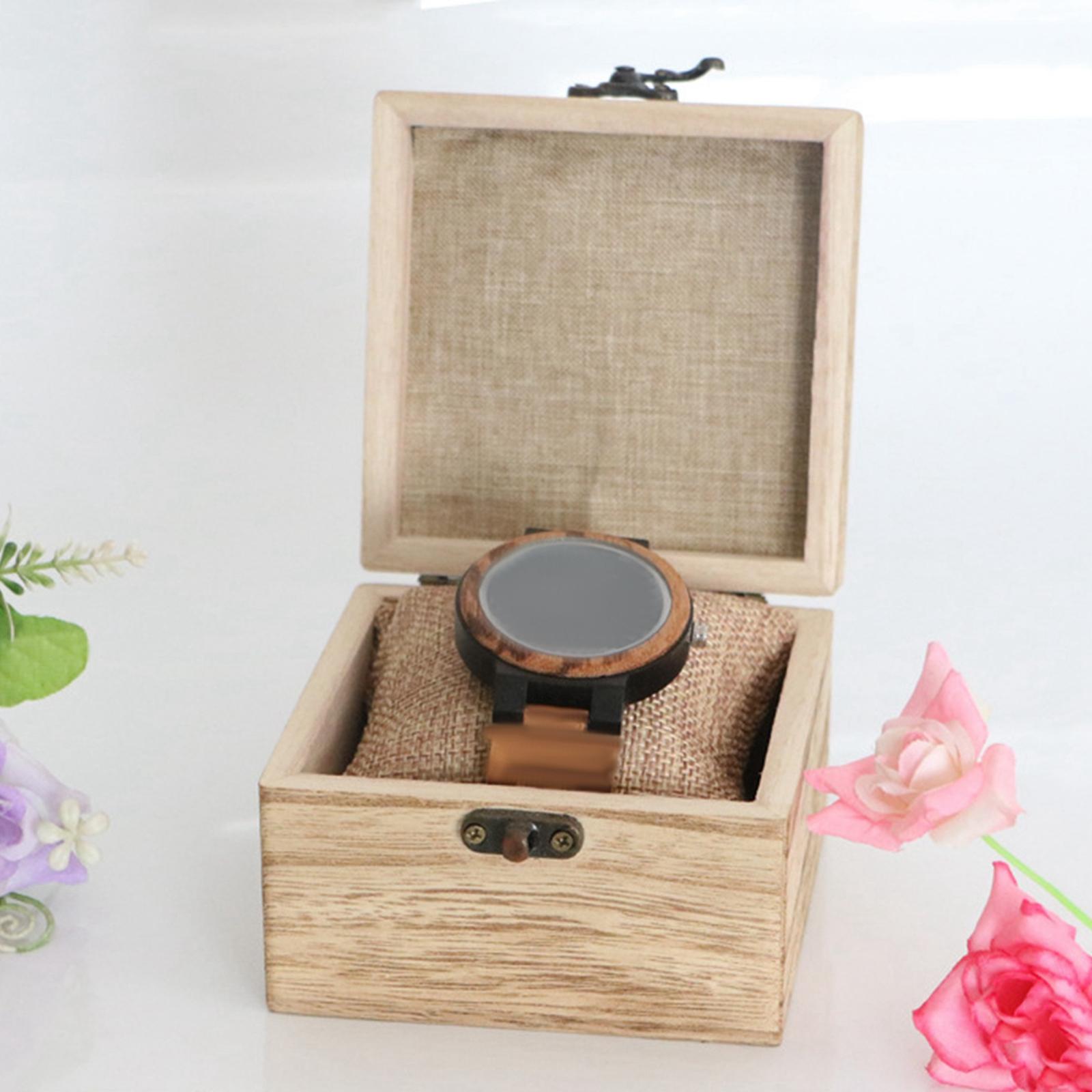Luxury Wooden Watch storage Pr - Luxury Watch Holder For Men reseña y precio