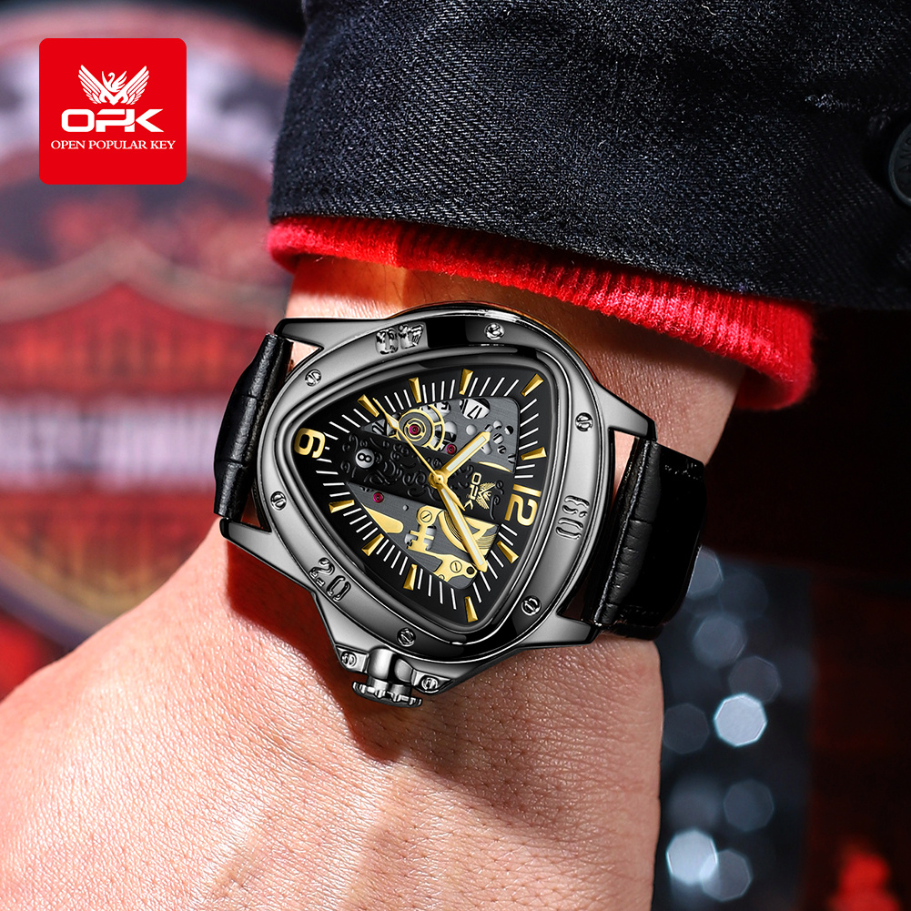 OPK Men's Watches Triangle Big - Watch Triangle Luxury reseña y precio