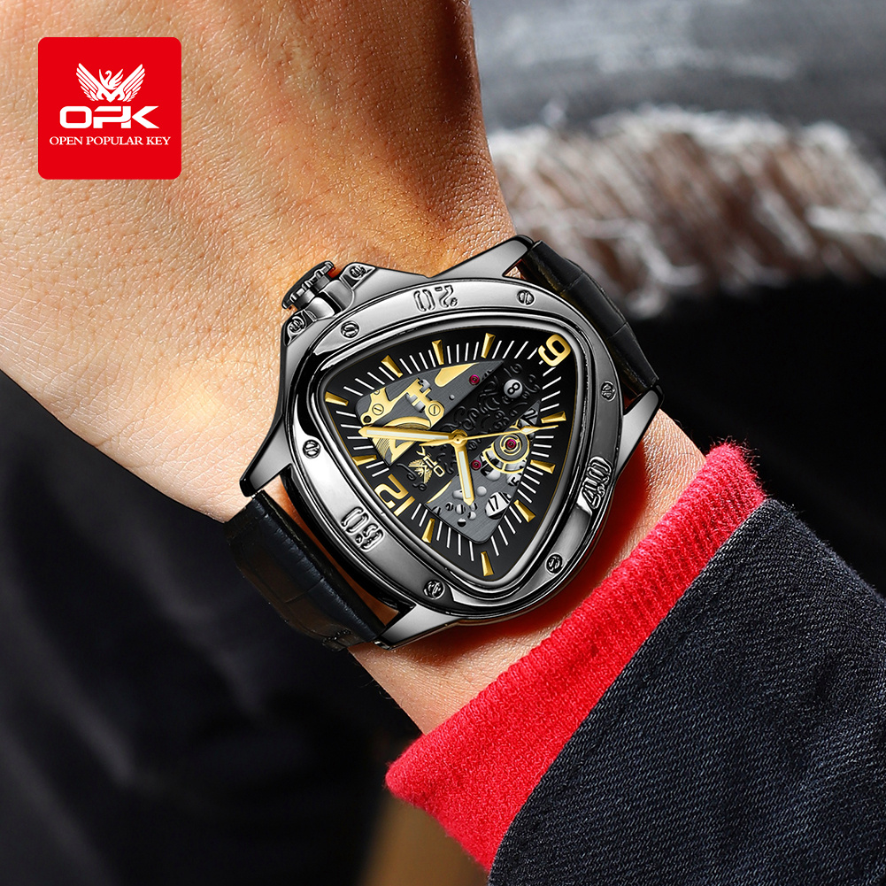 OPK Men's Watches Triangle Big - Watch Triangle Luxury reseña y precio