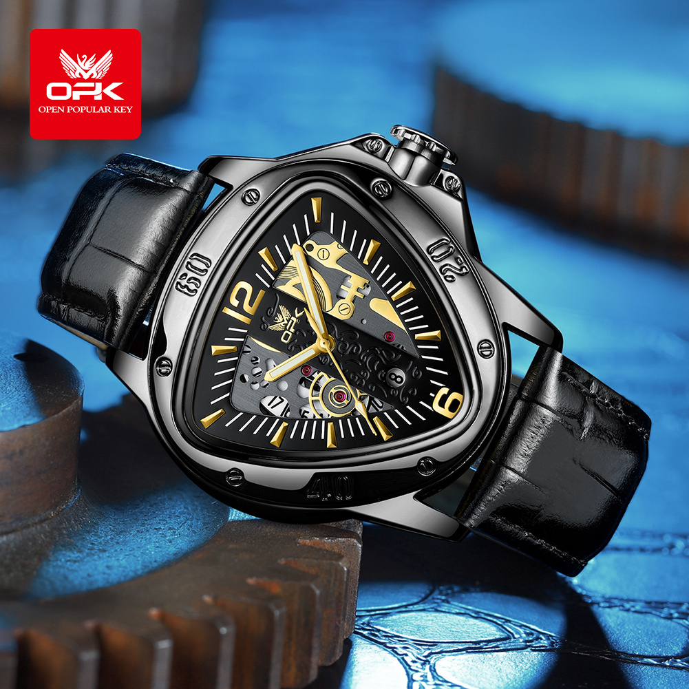 OPK Men's Watches Triangle Big - Watch Triangle Luxury reseña y precio