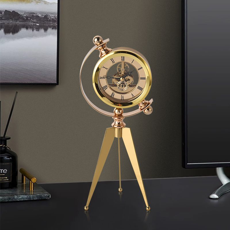 Modern Gold Table Clock Luxury - Luxury Watch House reseña y precio