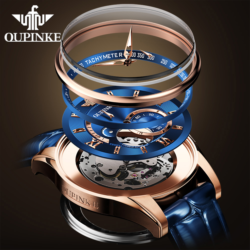 OUPINKE 3222 Automatic Watches - Luxury Watch Japan Brand reseña y precio