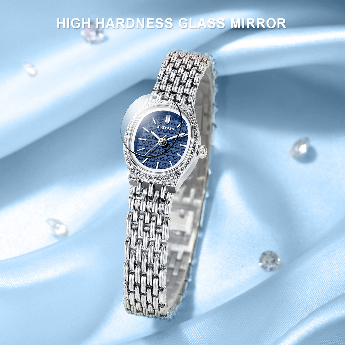 LIGE Fashion Luxury Quartz Wom - Luxury Watch Box reseña y precio