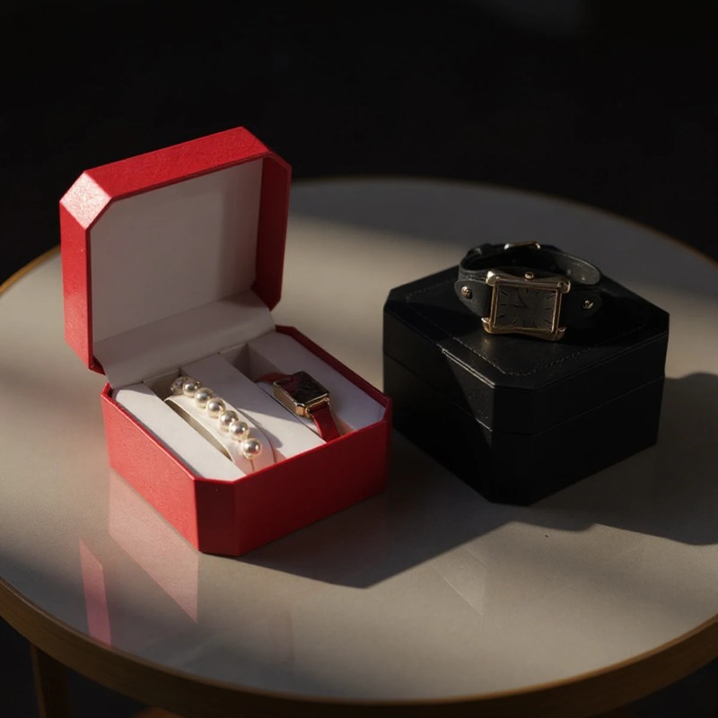 Luxury Pu Leather Watch Box Wo - Luxury Watch Holder For Men reseña y precio