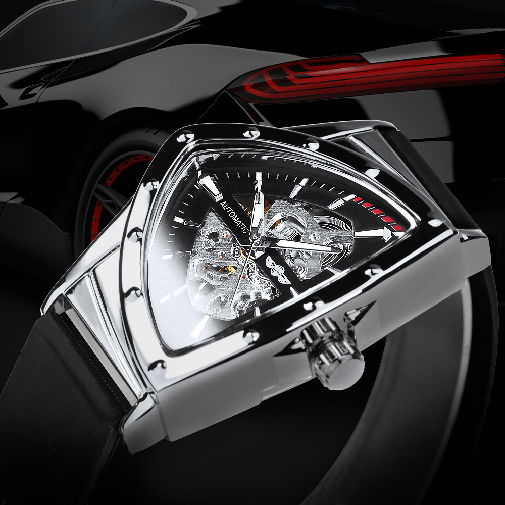 WINNER Fashion Mens Watches To - Watch Triangle Luxury reseña y precio