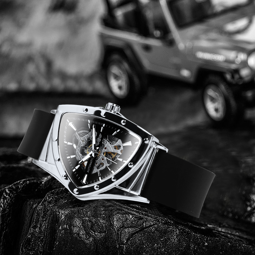 WINNER Fashion Mens Watches To - Watch Triangle Luxury reseña y precio
