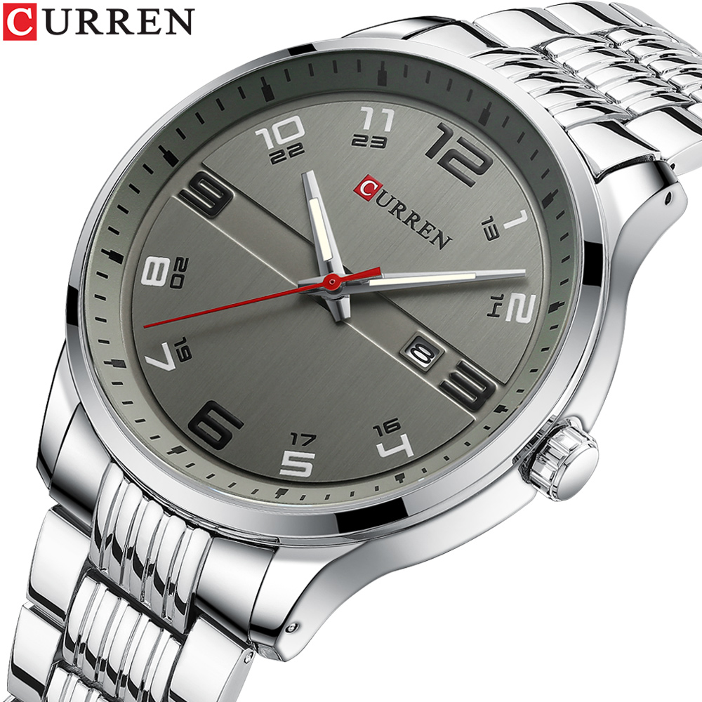 Top Luxury Brand CURREN Men Fa - Luxury Watch Exhibition reseña y precio