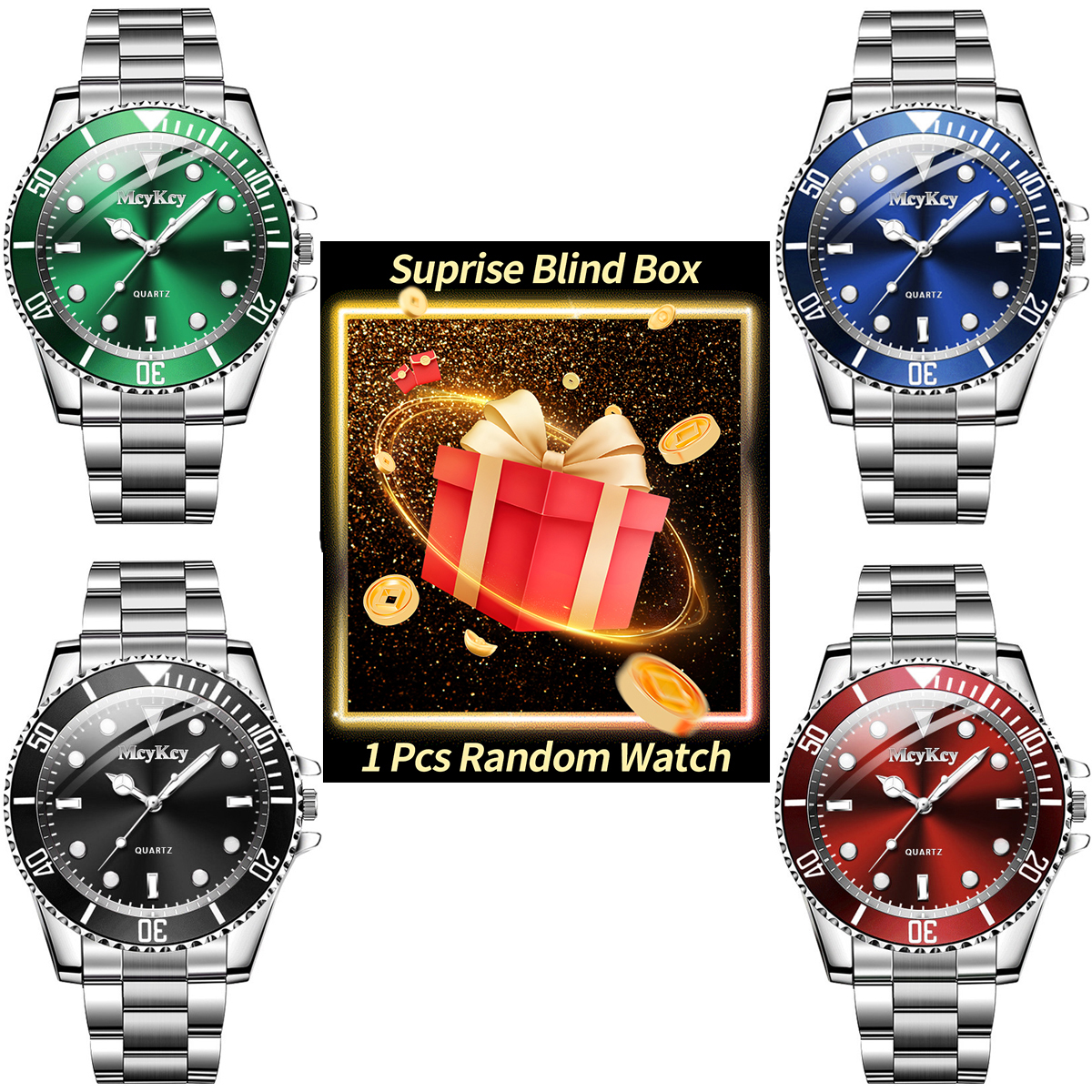 1PC Surprise Mystery Watch Bli - Luxury Watch Box reseña y precio