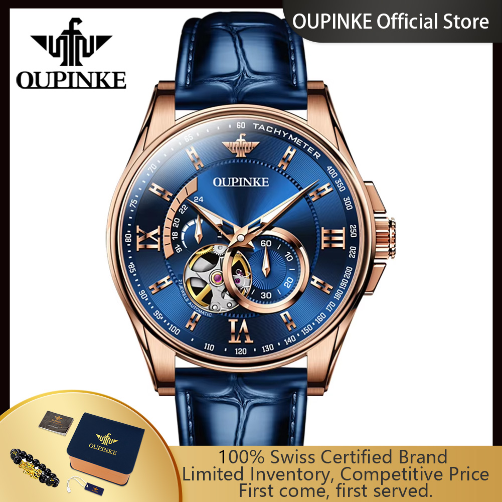 OUPINKE 3222  Original Automat - Chronograph Flyback Watch reseña y precio